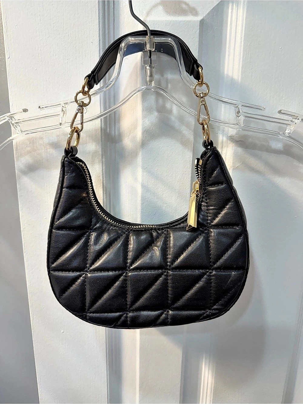 NWOT Aldo Quilted Shoulder Bag in Black